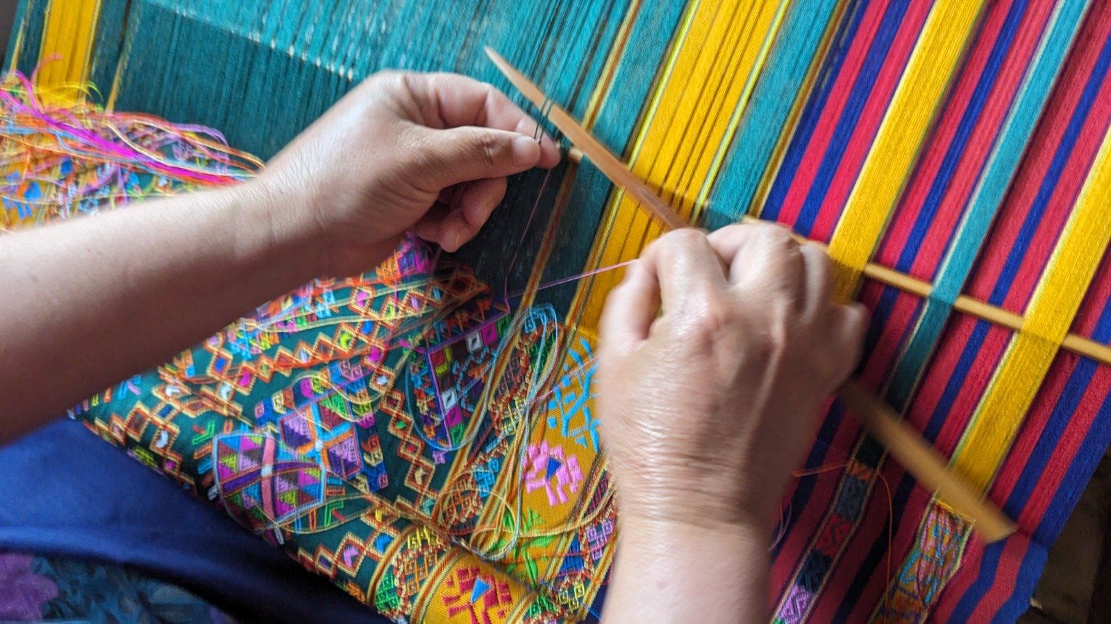 Bhutan weaving