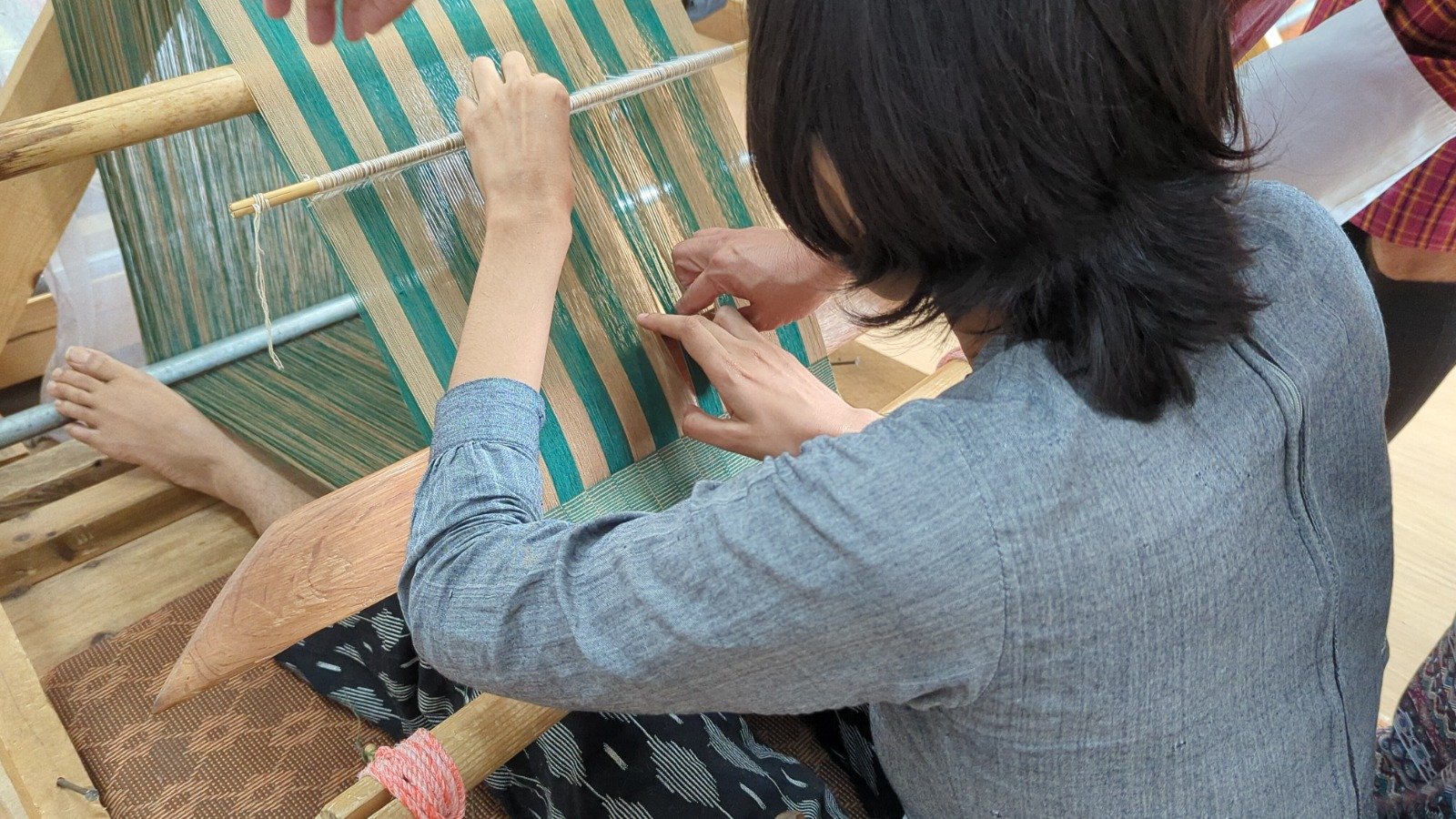 nanditha weaving